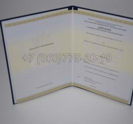 Диплом о Переподготовке 2023г РУДН в Нижнем Тагиле