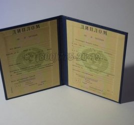 Диплом о Высшем Образовании Казахской ССР в Нижнем Тагиле