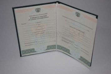 Свидетельство об Уровне Квалификации 2023г в Нижнем Тагиле