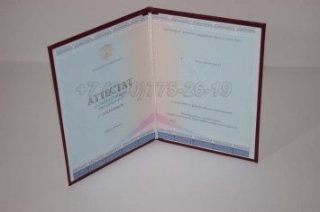 Аттестат За 11 Класс 2018г Золото СпецБланк в Нижнем Тагиле